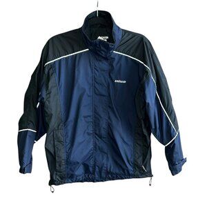 Hind Blue Black Rain Jammer Jacket Size Medium